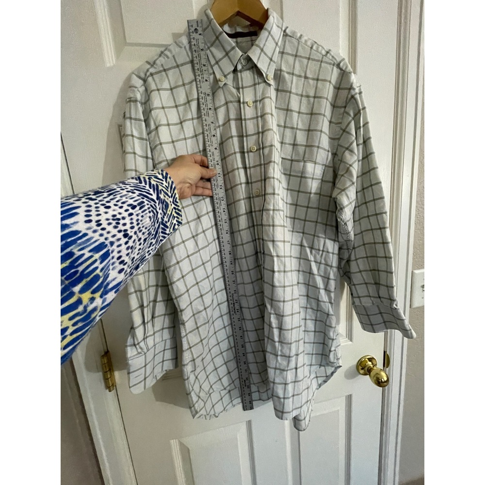 Robert Talbott Savoy Street London Dress Shirt – Men Size 16.5 / 42 (Large) - Picture 10 of 16